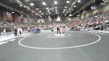 3A 113 lbs Cons. Round 3 - Max Mckinlay, Richfield vs Addison Hoover, Union