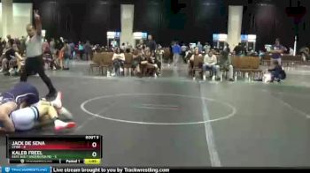 132 lbs Round 3 (8 Team) - Kaleb Freel, Este Built Underground vs Jack De Sena, CFWA