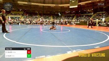 90 lbs Semifinal - Charlie Smith, Terminator Wrestling Club vs Joely Hunt, Vian Wrestling Club