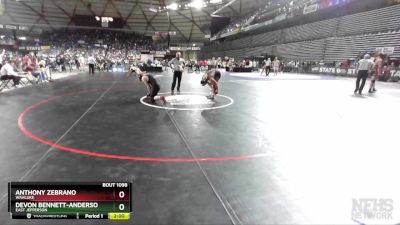 1A 220 lbs Champ. Round 1 - Devon Bennett-Anderson, East Jefferson vs Anthony Zebrano, Wahluke