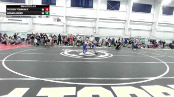 B-95 lbs Quarterfinal - Tucker Tominack, WV vs Logan Ayers, WV