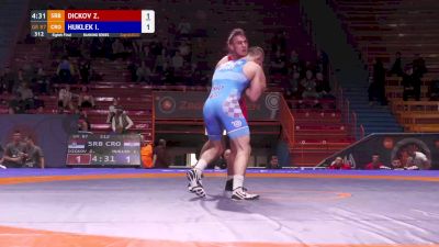 87 kg Zarko Dickov, SRB vs Ivan Huklek, CRO