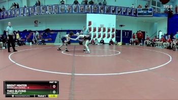 120 lbs Placement (16 Team) - Brent Minter, Rensselaer Central vs Theo Blevins, New Prairie