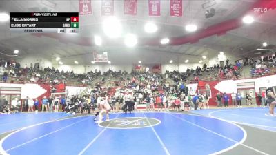 140 lbs Semifinal - Ella Morris, New Palestine vs Elise Enyart, Rochester Wrestling Club