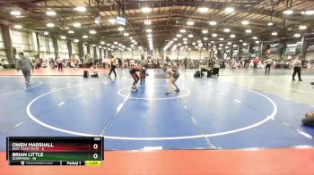 110 lbs Rd# 6- 9:00am Saturday Final Pool - Owen Marshall, East Coast Elite vs Brian Little, Scorpions