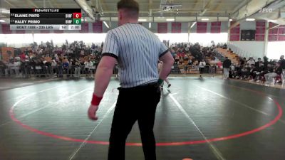 235 lbs 3rd Place - Elaine Pinto, Durfee vs Haley Primo, Durfee