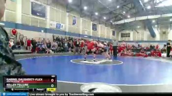 160 lbs Round 2 (4 Team) - Gabriel Daugherty-Flick, New Palestine vs Kellen Fellure, Franklin Community