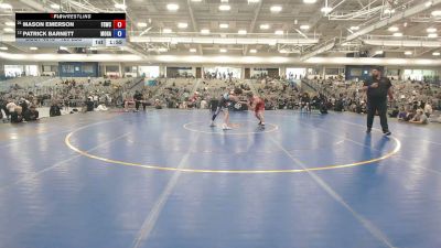 120 lbs Champ. Rd Of 32 - Mason Emerson, Fighting Squirrels Wrestling Club vs Patrick Barnett, Monster Garage