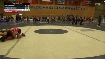 174 lbs Semifinal - Ivan Natceli, Palomar College vs Steven Castro, Lemoore College