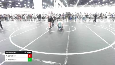 157 lbs Consi Of 16 #1 - Anton Corral, No Team vs Reid Warren, Ichiban WC