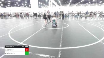 157 lbs Consi Of 16 #1 - Anton Corral, No Team vs Reid Warren, Ichiban WC