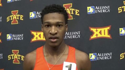 Justyn Knight is ready to go in whatever event on the track, comments on strength of Syracuse team