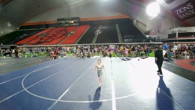 49 lbs Champ. Round 4 - Zebuel Cayden Jones, Hawaii vs Kasen Day, Utah