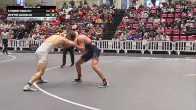 157 lbs Rr Rnd 1 - Kannon Webster, Illinois vs Griffin Gonzalez, Lehigh