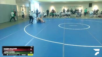 125 lbs Cons. Round 3 - Jared Kuhns, York College (Pennsylvania) vs Kaden Majcher, Lycoming College