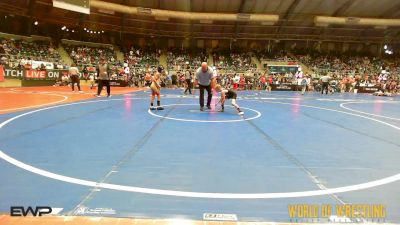 58 lbs Round Of 32 - Owen Slinker, Sebolt Wrestling Academy vs Abel Muniz, Force Elite