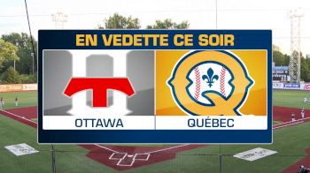Quebec Capitales vs. Ottawa Titans - 2023 Ottawa Titans vs Quebec Capitales