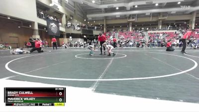 52 lbs Quarterfinal - Brady Culwell, Dodge City vs Maverick Wilkey, Team Haysville