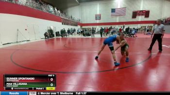 126 lbs Round 1 - Gunner Spontanski, Weatherford vs Max Villasana, Frisco Reedy