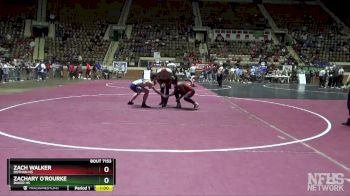 7A 165 lbs Cons. Round 2 - Zachary O`rourke, Baker HS vs Zach Walker, Dothan HS