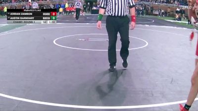 D4-113 lbs Champ. Round 1 - Jordan Zambon, Riverview Gabriel Richard vs Austin Barnhart, Mancelona