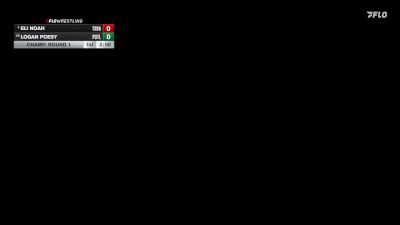 3A 175 lbs Champ. Round 1 - Eli Noah, Tri-Valley vs Logan Poesy, Potlatch