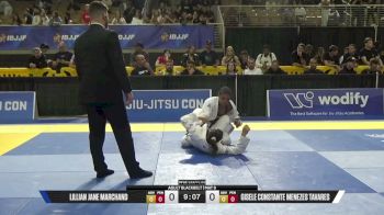 Gisele Constante Menezes Tavares vs Lillian Jane Marchand 2026 Pan Jiu Jitsu IBJJF Championship