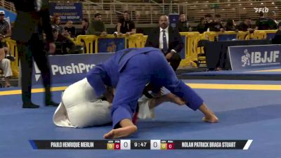 Nolan Patrick Braga Stuart vs Paulo Henrique Merlin 2025 Pan Jiu Jitsu IBJJF Championship
