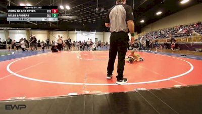 52 lbs Rr Rnd 5 - Owen De Los Reyes, Wtc vs Miles Sanders, Sallisaw Takedown Club