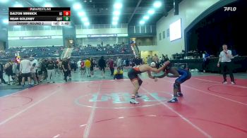 157 lbs Champ. Round 2 - Dalton Minnick, Georgetown (KY) vs Sean Goldsby, Shorter