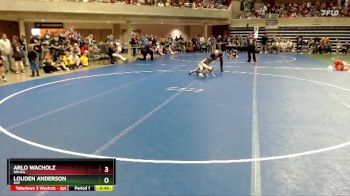 40 lbs Cons. Round 3 - Arlo Wacholz, NRHEG vs Louden Anderson, DGF