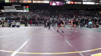 130 lbs Cons. Semi - Kali Waggoner, Tri-Valley vs Victoria Byrne, Mtn View Oregon