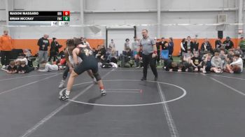 155 lbs Round 6 (10 Team) - Mason Massaro, Brecksville vs Erian McCray, Empyre WC