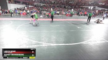 125 lbs Champ. Round 2 - Jaelyn Bowe, Crass Trained vs Ramsey Brandenburg, RGW