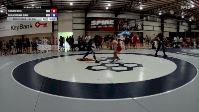 57 kg Cons. Round 4 - Talen Eck, Brunson UVRTC vs Sulayman Bah, New York City RTC