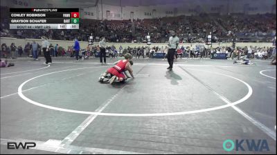 Consi Of 8 #2 - Conley Robinson, Pawnee Wrestling Club vs Grayson Schafer, Bartlesville Wrestling Club