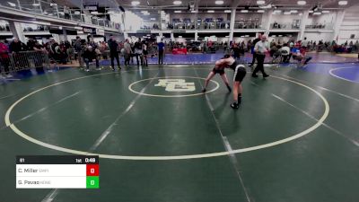 81 lbs Semifinal - Colton Miller, Empire WC vs Gavin Pavao, None