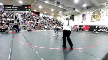 126 lbs Champ. Round 2 - Damian Tinajero, Magnolia vs Matthew Jasso, La Quinta/LQ