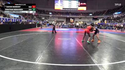 1A-4A 106 Cons. Round 2 - Davon Marbury, Weaver vs Jonathan Benavides, Bayside Academy