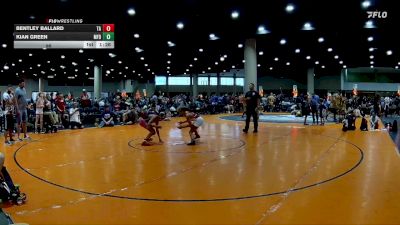 95 lbs Round 3 (8 Team) - Bentley Ballard, Team Arkansas vs Kian Green, MF Dynasty