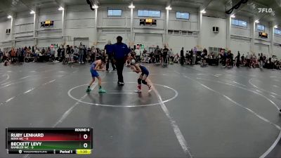 48 lbs Round 6 (10 Team) - Ruby Lenhard, NOVA WC vs Beckett Levy, Rambler WC