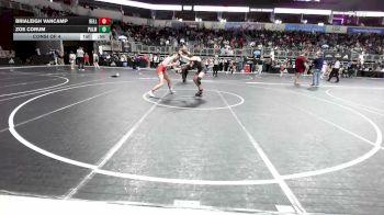 132 lbs Consi Of 4 - Brialeigh Vancamp, Belleville Little Devils vs Zoe Corum, Palmyra Youth WC