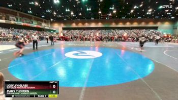 134-138 lbs Round 1 - Josylyn Glass, Elk Grove Wrestling Academy vs Maizy Thomsen, Carson Valley Wildcats Wrestli