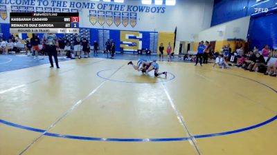 110 lbs Round 5 (6 Team) - Kassarah Cadavid, Wellington WC vs Reinalys Diaz Darosa, Attack WC