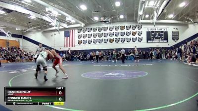 138 lbs Semifinal - Ryan Kennedy, Spire vs Conner Haney, Medina Highland (A), OH