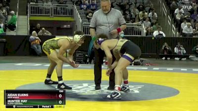 150 lbs Quarterfinal - Hunter May, Floyd Central vs Aidan Elkins, New Haven