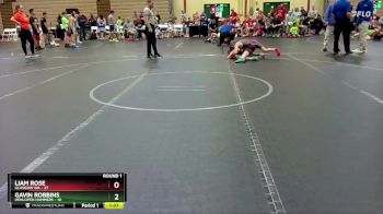 92 lbs Round 1 (6 Team) - Liam Rose, Glasgow WA vs Gavin Robbins, Henlopen Hammers