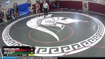 132 lbs Cons. Round 1 - Roque Caballero, Mater Academy East vs Kielan Nitta, Faith Lutheran