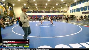 175 lbs Quarterfinal - Jonathan Hansen, Timberlake vs Charlie Becker, Sandpoint