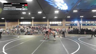 165 lbs Round Of 64 - Josh Elliott, Lancer WC vs Emmanuel Rivera, Gold Rush Wr Ac